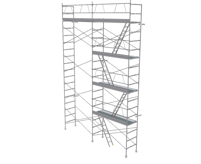 Échafaudage Professionnel 60m²