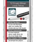 PICA - set de mines 4 graphites, 4 rouges + 4 jaunes