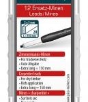 Coffret avec 12 mines de charpentier 2H