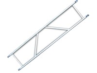 Panneau garde-corps pour échafaudage en aluminium type pliab
