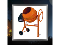 Bétonnière 160L électrique couronne en plastique Sirl