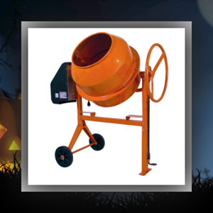 Bétonnière 160L électrique couronne en plastique Sirl
