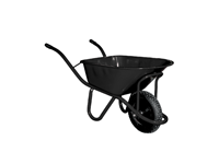 Brouette de maçon 110L avec roue gonflable