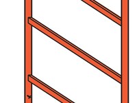 Cadre fermé peint V18 2 x 1m