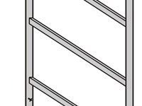 Cadre fermé galva V18 2 x 1m