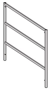 Cadre fermé galva V20 1.5 x 1.2m