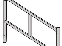 Cadre galva V22 1 x 1.5m