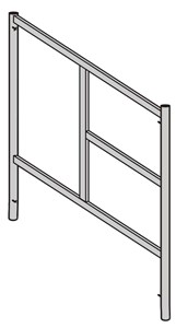 Cadre galva V22 1.5 x 1.5m