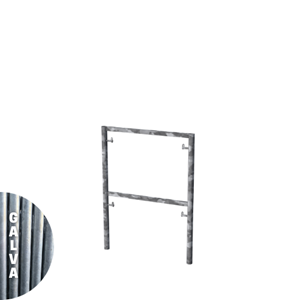 Cadre fermé galva V18-7 1 x 0.7m