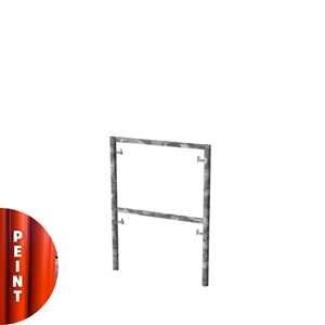 Cadre fermé peint V18-7 1 x 0.7m