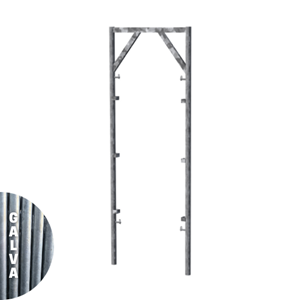 Cadre ouvert galva V17-7 2 x 0.7m