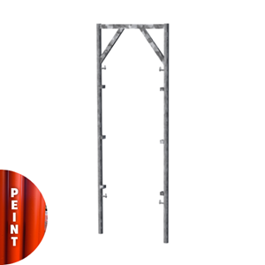 Cadre ouvert peint V17-7 2 x 0.7m