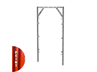Cadre ouvert peint V17 2 x 1m