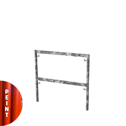 Cadre fermé peint V18 1 x 1m