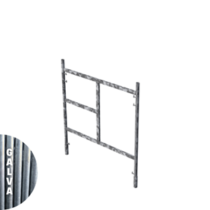 Cadre galva manchonné V22-2 1.5 x 1.2m