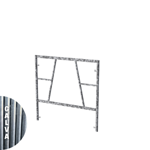 Cadre galva V25 1.5 x 1.5m