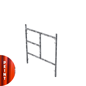 Cadre peint manchonné V22-2 1.5 x 1.2m
