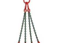 Chaîne de levage 4x2M crochet chape