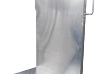 Chariot en aluminium pour rouler sur les lattes de toiture