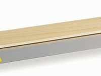Couteau de plâtrier, monture bpois, lame rigide 500 mm