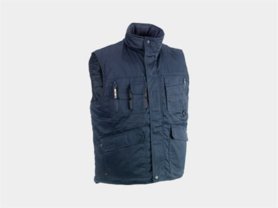 Veste Bleu Marine imperméable     sans manche Donar-XXXL
