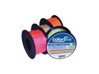 Ficelle de maçon en nylon Fluo jaune Colorline diam. 1 mm x L. 50 m