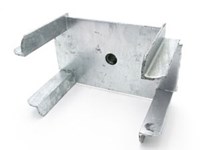 Fourche double entré pour étai en galva