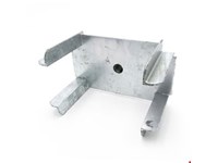 Fourche double entré pour étai en galva