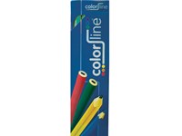 Crayon mine dûr H5, laqué VERT 24 cm par 10 pces