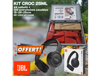 Kit complet avec 44 sabots et 100 entretoises Croc