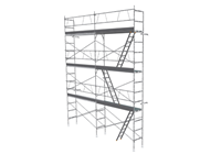 Kit échafaudage EXPERT 40m² cadres en 1m acier peint