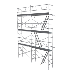 Kit échafaudage EXPERT 40m² cadres en 1m acier peint