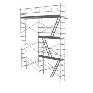 Kit échafaudage FIRST 40m² cadres en 1m acier peint