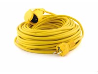 Rallonge, prise avec clapet - 15 m - H05VV-F