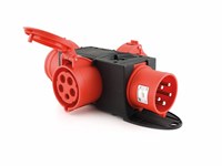 Coffret de distribution CEE - in : CEE 32A 5P 6h 400 V / out