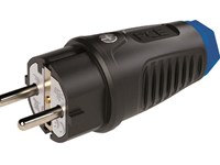 Fiche mâle en caoutchouc LM 48521