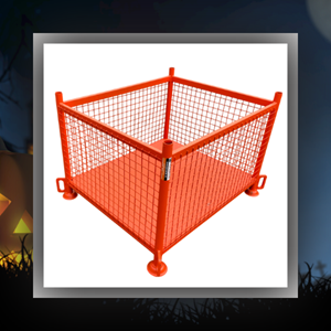 Panier Grillagé Peint