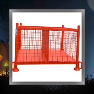 Panier Grillagé Avec Séparation Peint