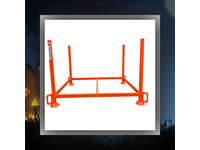 Panier peint pour étais, madriers, échafaudages