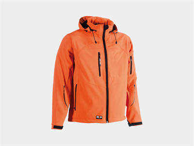 Veste imperméable orange Poseidon-XXXL