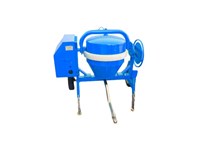 Bétonnière 350L électrique tractable