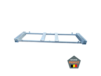 Rack de rangement pour 25 barrières de chantier 
