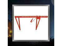 Serre-coffrage à clavette et boutonnière