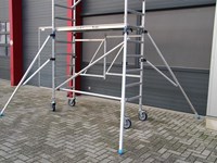 Stabilisateur pour échafaudage en aluminium type pliable