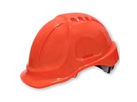 Casque de sécurité turn-lock - ROUGE