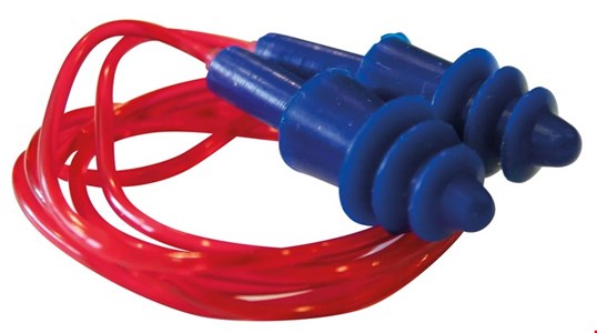 Bouchons d'oreille réutilisable 37db EN 352-2 / 5 paires.