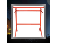 Tréteau de maçon léger 1 à 1.75m peint